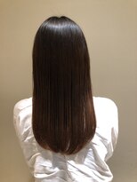 ハコ(ha co)&nbsp;菊池指名　グラデーション　ナチュラルブラウントーンダウン