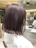 外国人風韓国風 ピンクアッシュブラウン タンバルモリ