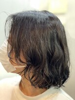 ヘアーアンドチャット リンク 三軒茶屋店(hair&chat LINK) 揺れる質感のパーマスタイル