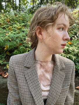 ネルケ 立川(nelke) Carl hair × clear beige