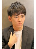 王道マッシュニュアンスナチュラルパーマ