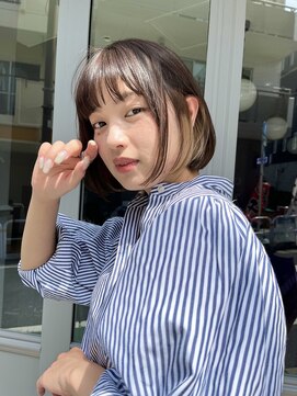 ヘアーアンドメイク エクリ 不動前店(Hair&Make equri) 【目黒不動前】ボブカット・ボブ・インナーカラー