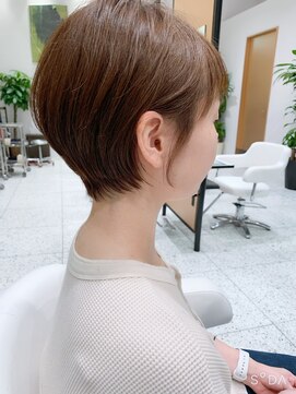 マッシュアンドマッシュアヴェダ ららぽーと福岡店(mash&mash AVEDA) 丸みショートボブ/髪質改善/avedaオーガニックカラー/担当　高橋