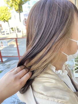 ヘア サロン ハラダ 笠寺店(Harada) イヤリングカラー