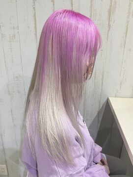 オアフ(Oahu) white*palepink