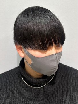 エクシア 西梅田店(EXCIA) 【くせ毛・うねりがまとまる◎】マッシュスタイル