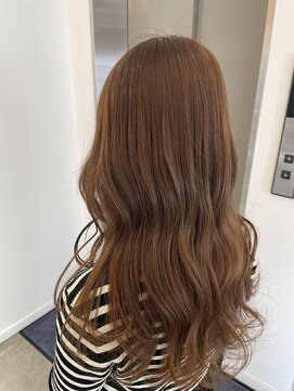 アヴァンスアンス 広島袋町店(AVANCE.ens) ブリーチなしダブルカラー　ベージュ