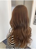 ブリーチなしダブルカラー ベージュ