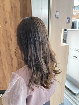 アヴァンス 天王寺店(AVANCE.) ショコララテベージュ×透明感