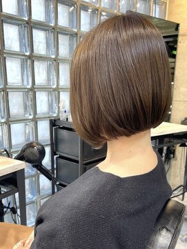 ブランロール 中目黒店(Blanl'or) 大人ガーリー/ダークアッシュ/似合わせカット/レイヤーカット