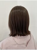 ナチュラルアッシュブラウンカラー