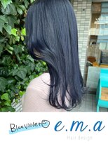 エマヘアデザイン(e.m.a Hair design) ブルーバイオレット