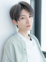 イオ 本厚木(io)&nbsp;ハンターパートアッシュブラックメンズカットビジネス束感短髪