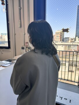 ロカ 表参道(loka) ニュアンスパーマ/レイヤーカット[表参道/ハイライト]Mai