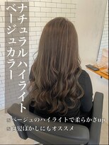 リベルテ 岡崎店(Liberte)&nbsp;ナチュラルハイライト♪ベージュカラー