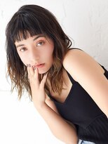 ラフィスヘアー アーツ 吉祥寺店(La fith hair arts)&nbsp;【La fith】ラフウェーブ×グラデーションカラー