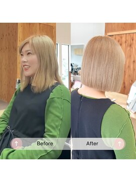 シキ(SHIKI) 切りっぱなしボブ