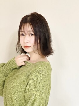 アールラボ(R-lab) (スタイリング簡単)外はねボブ♪