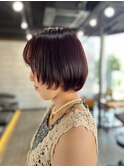20代30代40代◎ 魅力倍増カールセミディダークグレージュ