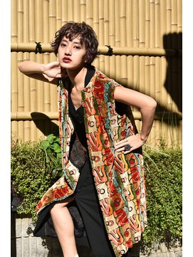 リブロ 三軒茶屋(LIBRO) ファンキー×無造作ショート