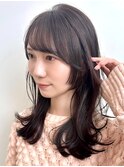 小顔/流し前髪/似合わせカット/レイヤー/モテ前髪/姫カット/大人