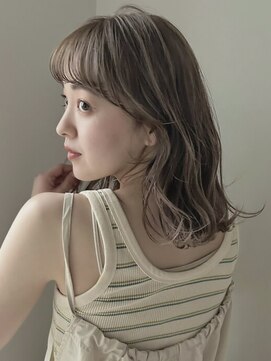 ディッセンバー 渋谷(December) 【大人可愛い】小顔カットブリーチなしベージュ酸性ストレート