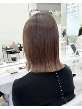 縮毛矯正後のカラーは２週間くらいが目安