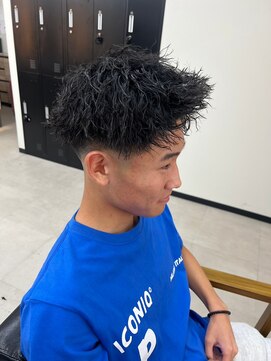 アリープパロット(ALEAP parrot) メンズ/ツイストスパイラルパーマ