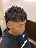 スペインカール×フェード