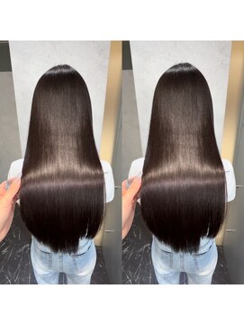 アーチーオオサカ 南船場(ARCHE-OSAKA) 酸性ストレート髪質改善トリートメント/レイヤーカット/縮毛矯正