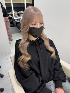 テイス 新宿(TACE) ミルクティーベージュ[メルティカラー/フェミニンロング/新宿]