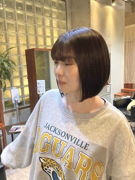 アンジョ(Anjo) 乾かすだけでまとまるボブ