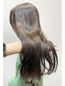 ノットバイベル 大宮(knot by belle) 《Hana》オリーブベージュ/ブリーチなし/透明感カラー/韓国/大宮