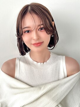 ドーチェ 池田店(DOCHE) 顔周りレイヤー×透け感カラー