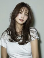 アルトリスト(Altruist Aging×HAIR&SPA)&nbsp;★ダークアッシュ大人ガーリーボブ着物ミディアムレイヤーカット