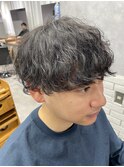 波巻きスパイラルパーマ