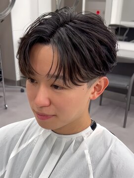 リップス 栄(LIPPS) ニュアンスパーマシースルーマッシュセンターパート