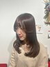 【國谷指名限定】【韓国風】アディクシーカラー＋カット￥6875