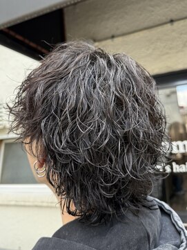 ビカムメンズヘアー 栄店(become men's hair) 波巻きパーマ