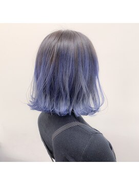 トーン(tone) ブルーシルバー/ペールブルー/グラデーションカラー