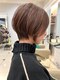 アテバイルイス 喜連瓜破(ATE by luis)の写真/ショートは似合わせが大事！骨格や髪質を見極めカットし小顔魅せ◎どこから見ても綺麗な美シルエットに♪