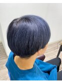 マッシュネイビー ［富士/富士駅/吉原駅/髪質改善/縮毛矯正]