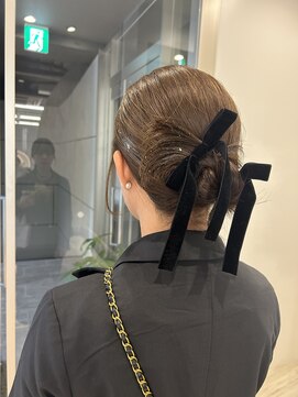 ロンドルピナス 小倉(Lond Lupinus) ミディアムヘア暗めカラー/デザインカラー/フェイスフレーミング