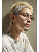 ロム 札幌大通(LOM)&nbsp;メンズブロンドスパイキーショート【札幌】