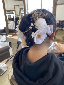 コワファースト 大分(COIFF1RST) 成人式/りぼん/カチモリ/水引