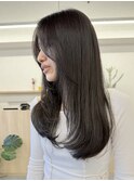 ロングヘアに伸ばしかけスタイル☆レイヤーカット
