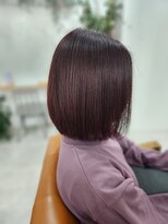 シーバイトリコ 市川(SEA by tricot)&nbsp;ストレートボブ/ローズブラウン