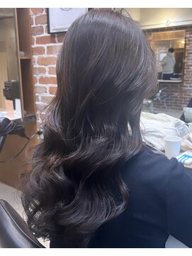 チョビー(Chobii) 表参道/コテ巻き風パーマ/韓国風パーマ/デジタルパーマ/k