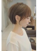 乾かすだけでまとまる丸みショート｜大人美シルエット