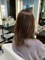 ブルーテーフ(Bleu Terre)&nbsp;盛岡本宮【白髪ぼかしハイライト×レイヤーカット】相性◎